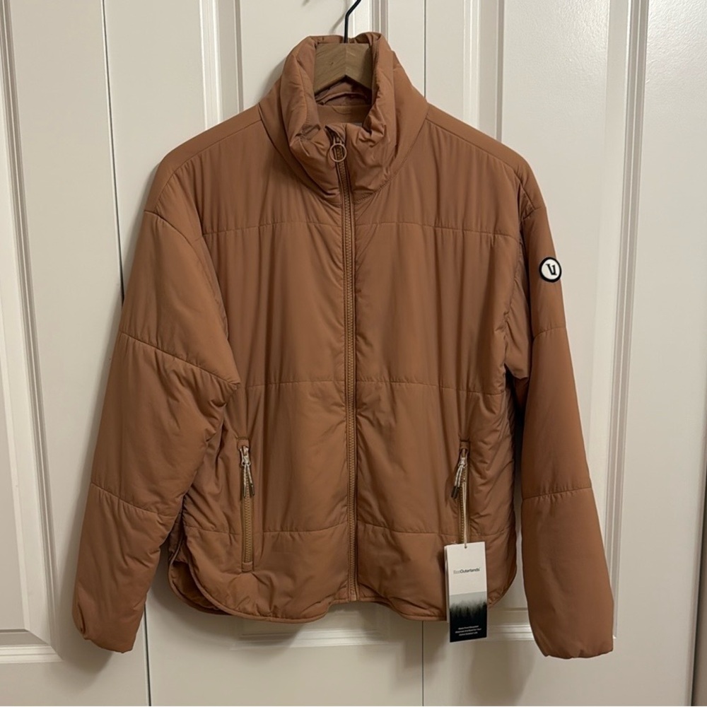 Women’s Vuori Canyon Insulated Jacket rose, Oversized size Small